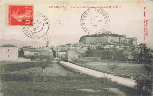AK / Ansichtskarte Grignan Nyons 26 Drome Vue générale nouvel Hôtel-Dieu