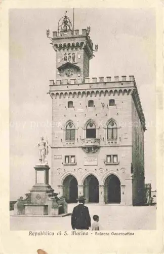 AK / Ansichtskarte SAN MARINO  Repubblica di Palazzo Governativo