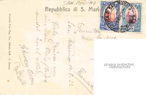 AK / Ansichtskarte SAN MARINO  Repubblica di Palazzo Governativo