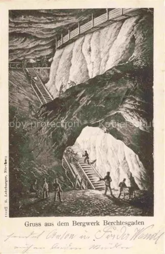 AK / Ansichtskarte BERCHTESGADEN Bayern Bergwerk