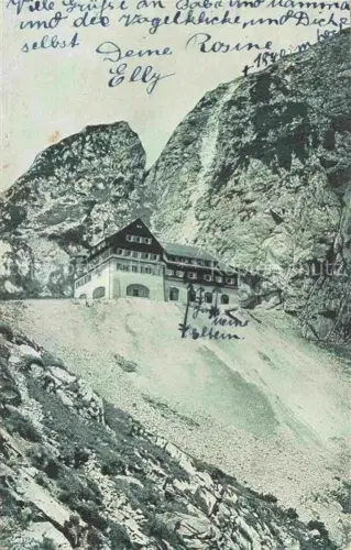 AK / Ansichtskarte Brannenburg Rosenheim Bayern Wendelsteinbahn mit Wendelsteinhaus