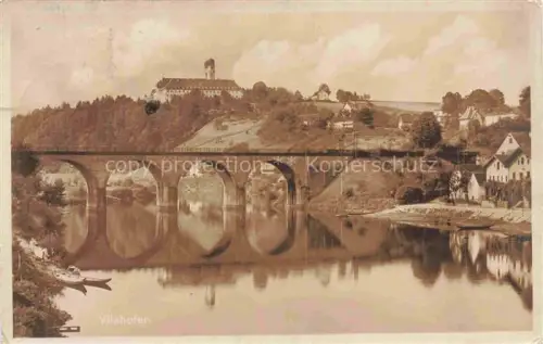 AK / Ansichtskarte Vilshofen Donau Kloster Bruecke