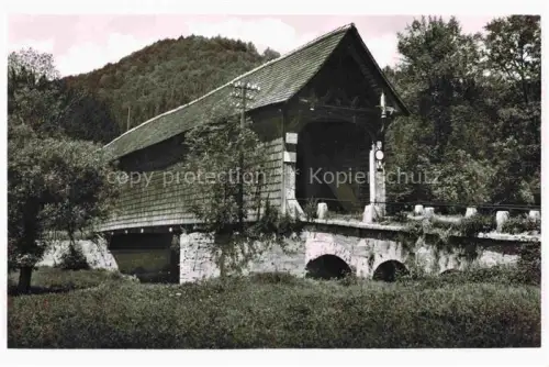 AK / Ansichtskarte Beuron Donautal Donaubruecke