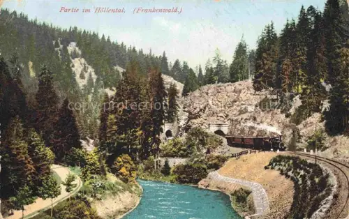 AK / Ansichtskarte Hoellental Frankenwald Marxgruen Bad Steben Hof Bayern Panorama