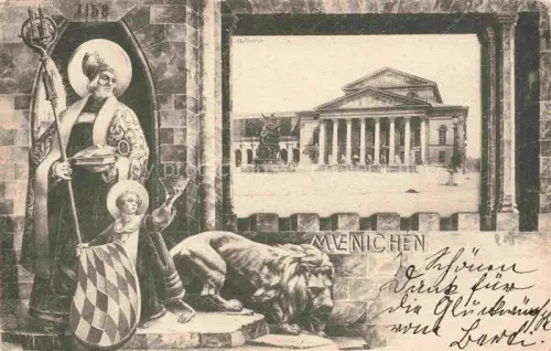 AK / Ansichtskarte MueNCHEN  Bayern Hoftheater