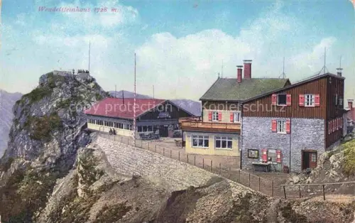 AK / Ansichtskarte Wendelsteinhaus 1724m Bayrischzell Bayern Ansicht Feldpost