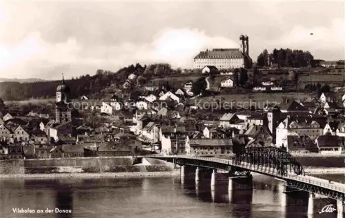 AK / Ansichtskarte Vilshofen Donau mit Kloster Schweiklberg