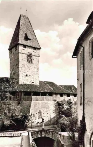 AK / Ansichtskarte Coburg Bayern Burgturm
