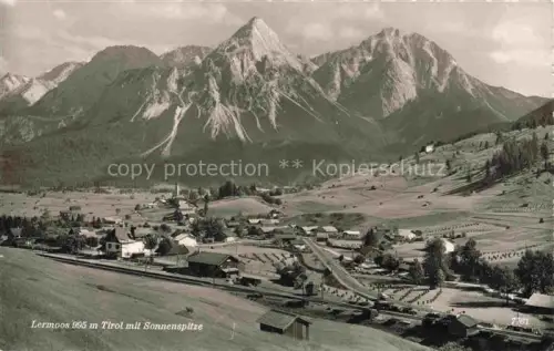 AK / Ansichtskarte Lermoos Tirol AT mit Sonnenspitze