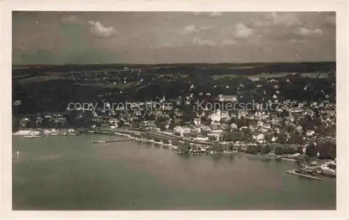 AK / Ansichtskarte Starnberg Starnbergersee Bayern Fliegeraufnahme