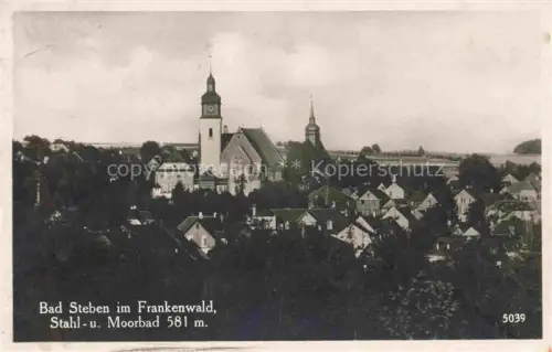 AK / Ansichtskarte BAD STEBEN Bayern Stadtansicht