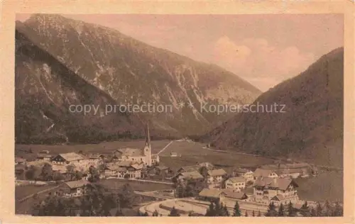 AK / Ansichtskarte Bayrischzell Bayrisch Zell mit Traiten Panorama