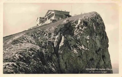 AK / Ansichtskarte Schafbergspitze 1783m Salzkammergut AT mit Hotel Schafbergspitze