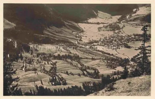 AK / Ansichtskarte Bad Oberdorf Bad Hindelang Bayern Blick auf die Adolf Hitler Passstrasse