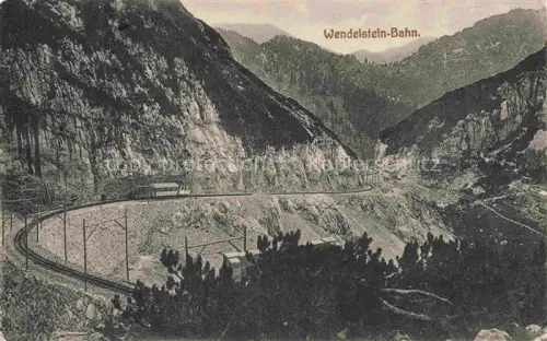 AK / Ansichtskarte Wendelsteinbahn Bayrischzell Bayern Panorama