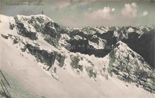 AK / Ansichtskarte Zugspitze Garmisch-Partenkirchen Bayern Ostgipfel