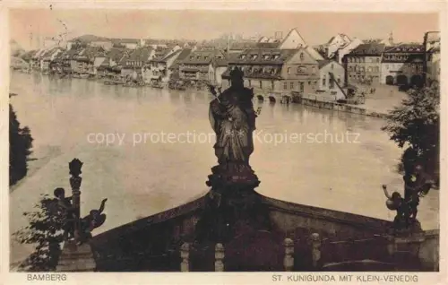 AK / Ansichtskarte BAMBERG Bayern St Kunigunda mit Klein Venedig