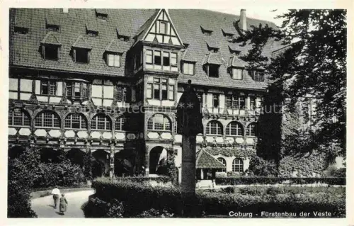 AK / Ansichtskarte Coburg Bayern Fuerstenbau der Veste