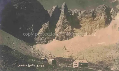 AK / Ansichtskarte Lamsenhuette Lamsenjochhuette Tirol AT Panorama