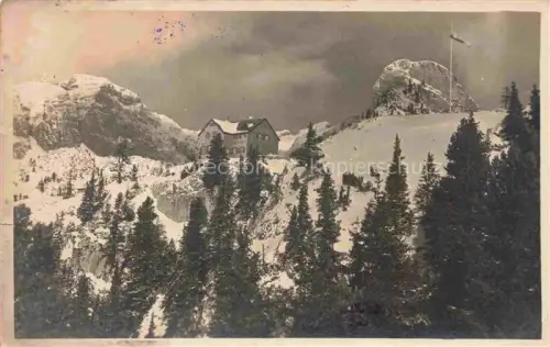 AK / Ansichtskarte Erfurter-Huette Erfurterhuette 1834m Achensee Tirol AT Panorama Sonnwandgebirge