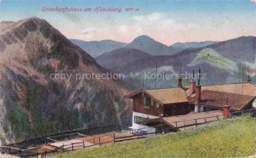 AK / Ansichtskarte Hirschberg Kreuth Tegernsee Bayern Unterkunftshaus 