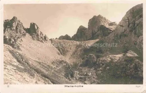 AK / Ansichtskarte Meilerhuette 2377m Garmisch-Partenkirchen Bayern Panorama