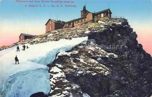 AK / Ansichtskarte Zittelhaus 3095m Sonnblick AT Panorama