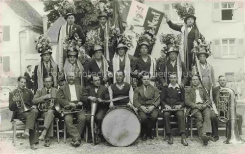 AK / Ansichtskarte MULHOUSE Muehlhausen 68 Haut-Rhin Musikkapelle Gruppenbild