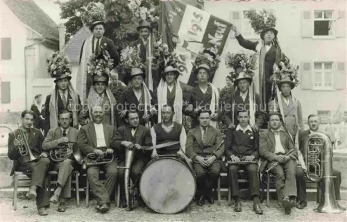 AK / Ansichtskarte MULHOUSE Muehlhausen 68 Haut-Rhin Musikkapelle Gruppenbild