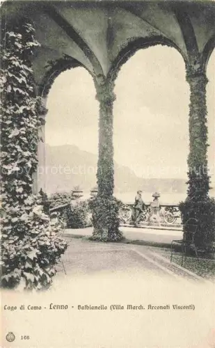 AK / Ansichtskarte Lenno Lago di Como Lombardia IT Balbianello Villa March. Arconati Visconti