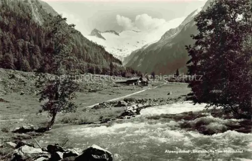 AK / Ansichtskarte Habachtal Hohentauern Steiermark AT Uferpartie am Bergbach Alpengasthaus Enzianhuette Alpen