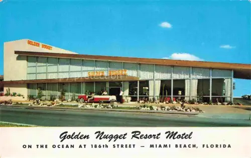 AK / Ansichtskarte Miami Beach Florida USA Golden Nugget Resort Motel
