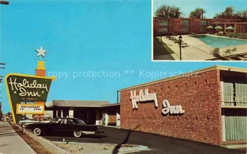 AK / Ansichtskarte Rocky Mount North Carolina USA Motel Holiday Inn Swimming Pool