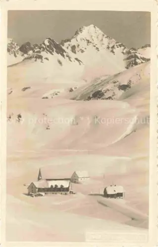 AK / Ansichtskarte St Christoph Arlberg St Christof Tirol AT Winterpanorama Wintersportplatz Alpen