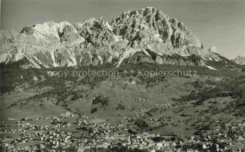 AK / Ansichtskarte Cortina d Ampezzo Veneto IT Panorama verso il Cristallo
