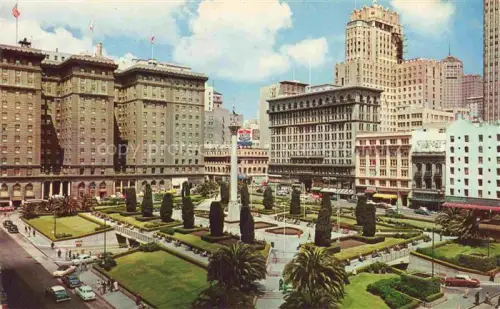 AK / Ansichtskarte SAN FRANCISCO California USA Union Square