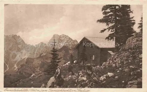 AK / Ansichtskarte Ennstalerhuette 1543m Weng im Gesaeuse Steiermark AT am Tamischbachturm Gesaeuse