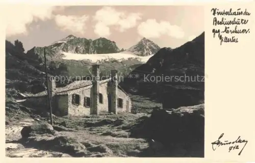 AK / Ansichtskarte Berliner-Huette Berlinerhuette 2040 Zillertal AT Hinterhaus Panorama