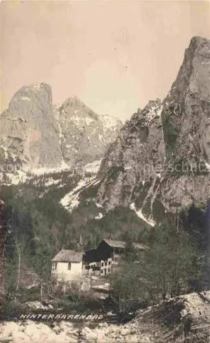 AK / Ansichtskarte Hinterbaerenbad Kaisertal Tirol AT Panorama Kapelle