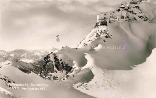 AK / Ansichtskarte Vallugabahn St Anton Arlberg Tirol AT Gratstation