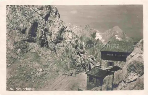 AK / Ansichtskarte Meilerhuette 2377m Garmisch-Partenkirchen Bayern an der Dreithorspitze