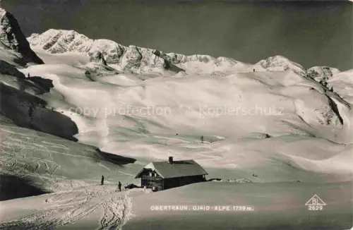 AK / Ansichtskarte Obertraun Traunviertel Oberoesterreich AT Gjaid Alpe
