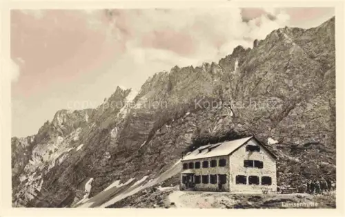 AK / Ansichtskarte Lamsenhuette Lamsenjochhuette Tirol AT Panorama