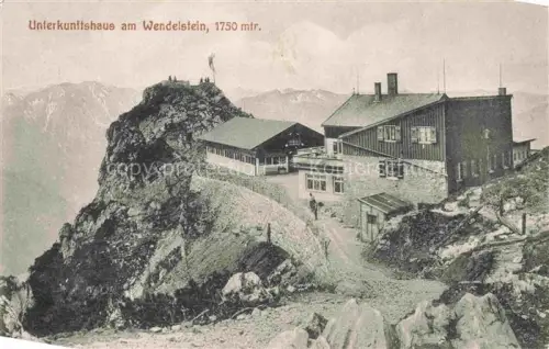 AK / Ansichtskarte Wendelstein 1839m Bayrischzell Bayern Unterkunftshaus