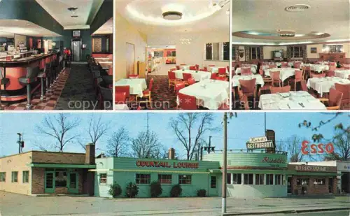 AK / Ansichtskarte West Dunkirk New York USA Rusch's Restaurant