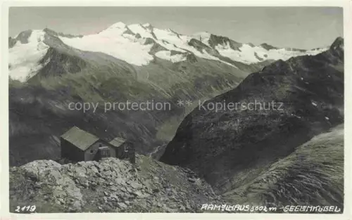 AK / Ansichtskarte Obergurgl Ober-Gurgl Soelden oetztal Imst Tirol AT Ramolhaus Berghaus oetztaler Alpen
