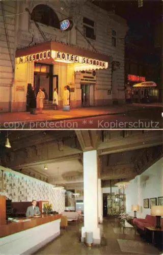 AK / Ansichtskarte NEW YORK City USA Hotel Seymour Foyer