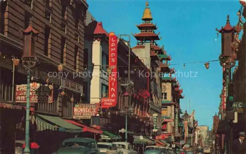 AK / Ansichtskarte SAN FRANCISCO California USA Grant Avenue Chinatown