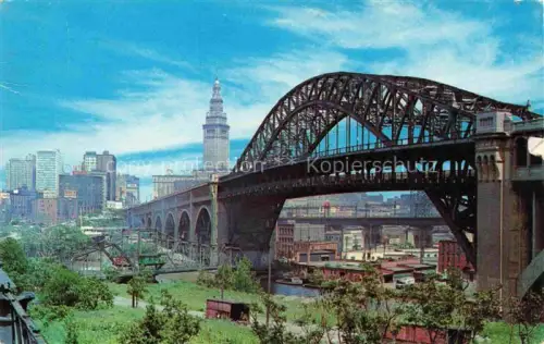 AK / Ansichtskarte CLEVELAND  Ohio USA Detroit-Superior High Level Bridge