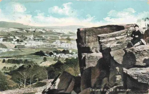 AK / Ansichtskarte Bingley Bradford Yorkshire UK Druid's Altar